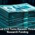 Hacked CTO Turns Ransom Threat Into Research Funding